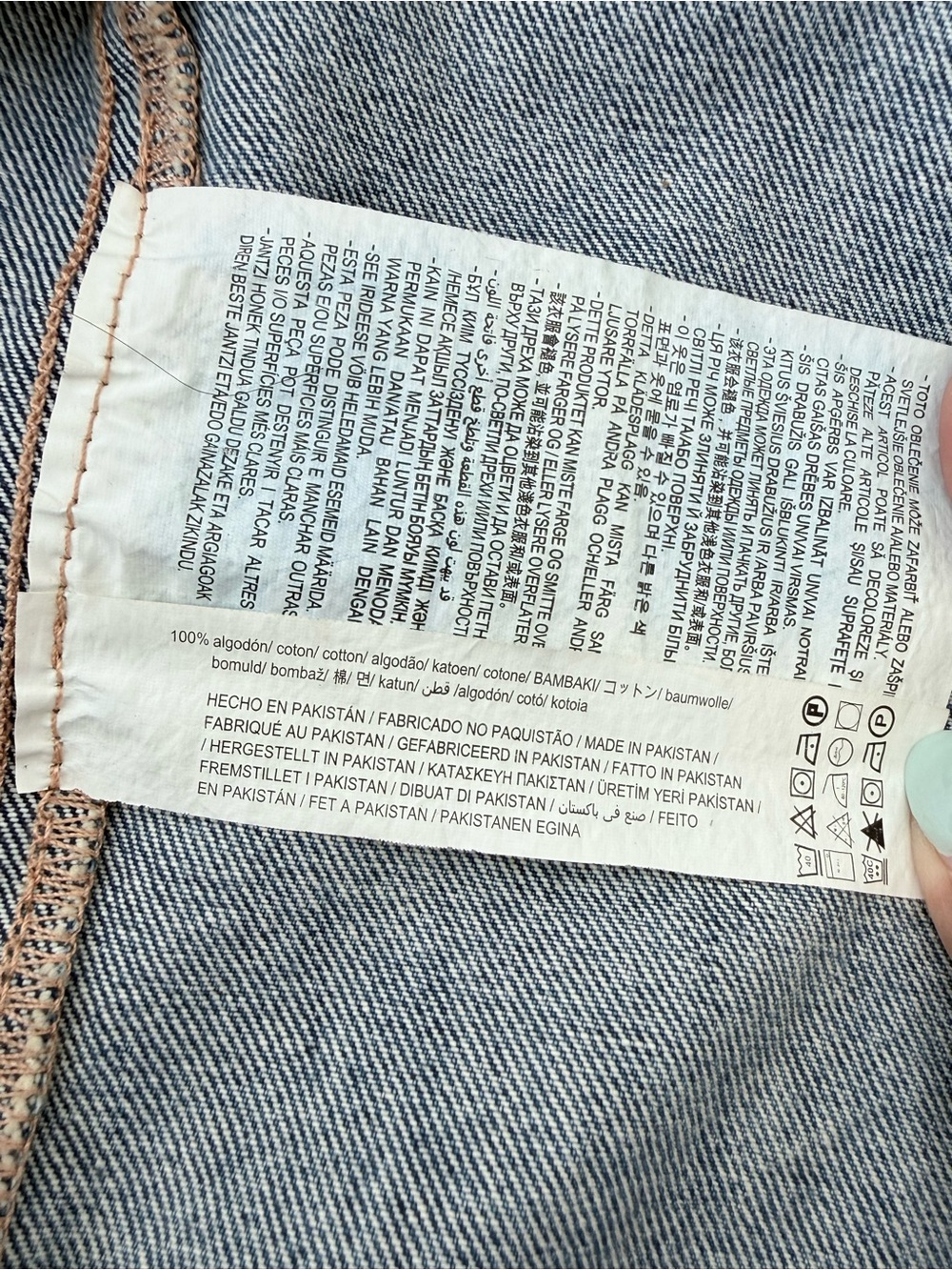 Oversized Blue Denim Shirt- Jacket/Shacket - Picture 10 of 10